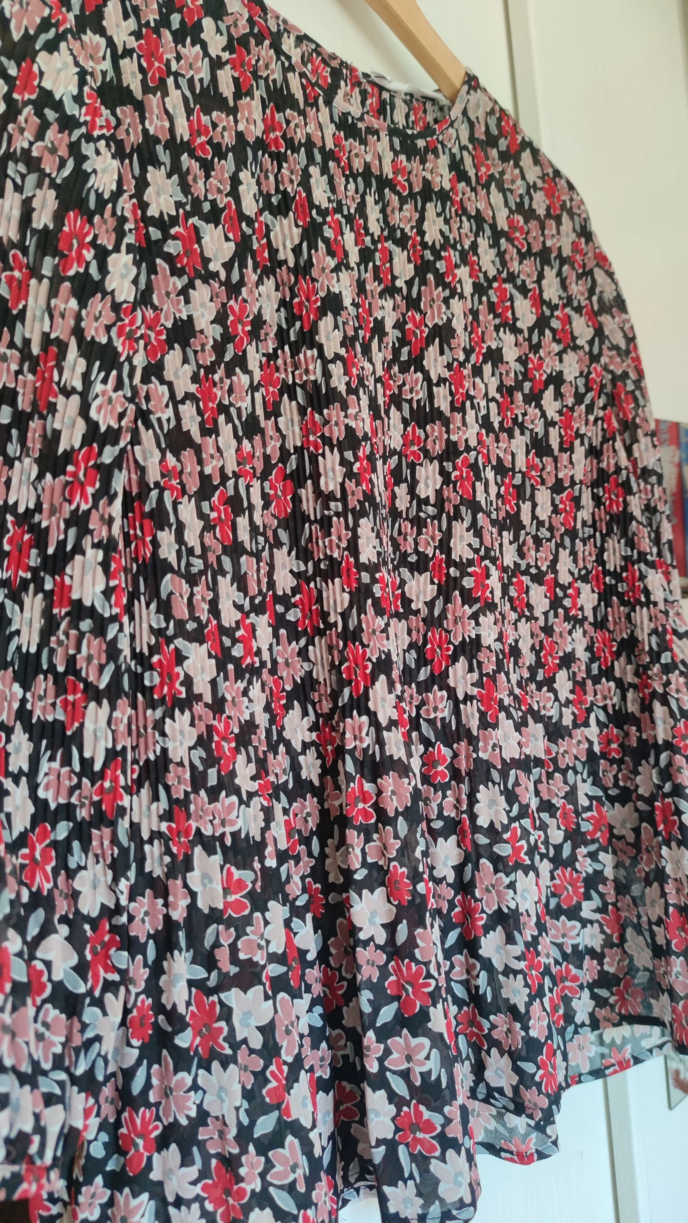 Oversize Floral Chiffon Blouse Sfera Size M/38 – photo 8